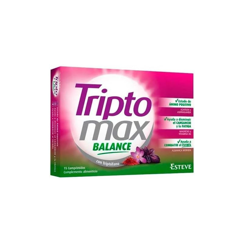 TRIPTOMAX BALANCE 15 COMPRIMIDOS