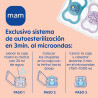 MAM CHUPETE SILICONA SUPREME NEUTRO 6+ M