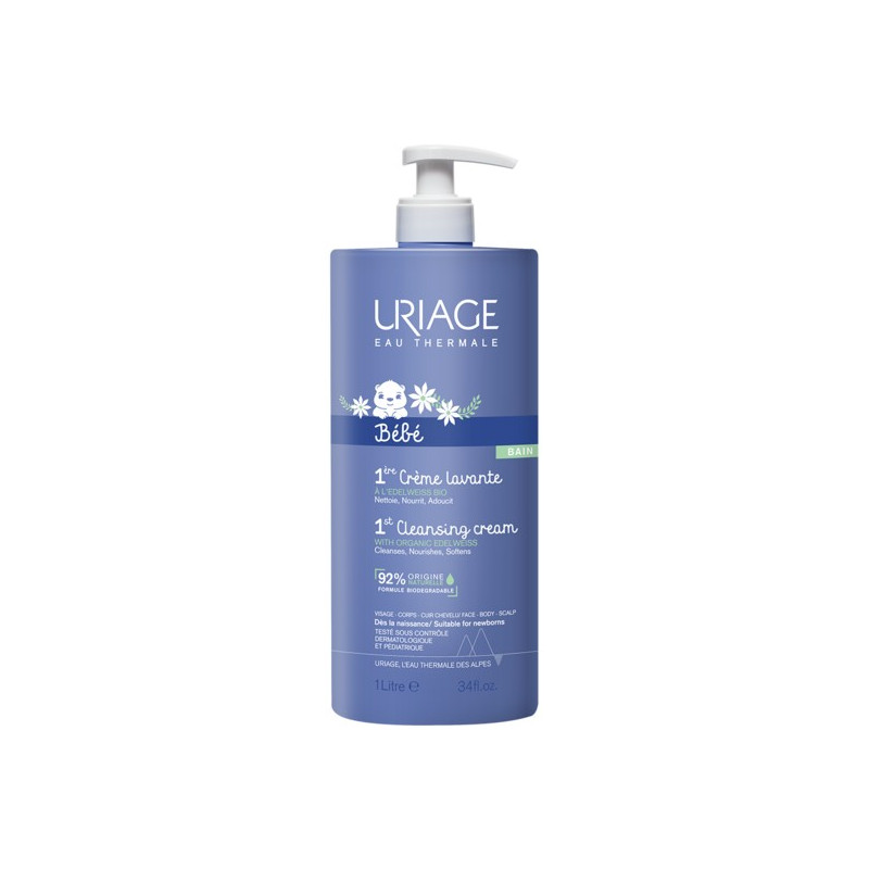 URIAGE 1ª CREMA LAVANTE  1 ENVASE 1000 ML