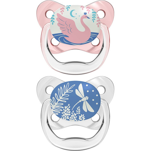 DR BROWNS CHUPETE SILI NOCT PREVENT 0-6 2U ROSA