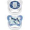 DR BROWNS CHUPETE SILI NOCT PREVENT 0-6 2U AZUL