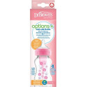 DR BROWNS BIBERON TETINA ANCH 270 ML ROSA FLORES