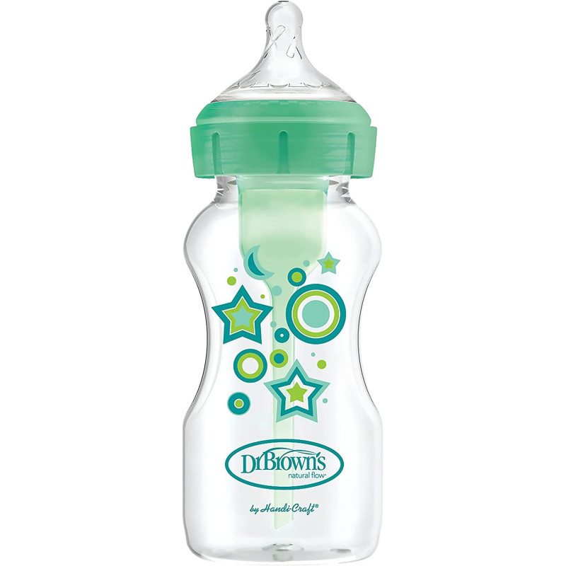 DR BROWN´S BIBERON ANTI COLICO NATURAL VERDE 270