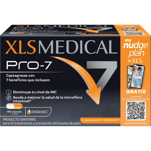 XLS MEDICAL PRO 7 NUDGE 180 CAPS