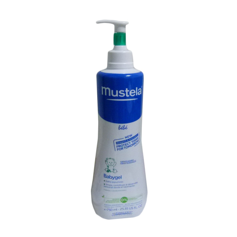 MUSTELA BABY GEL BAÑO ESPUMA  750 ML