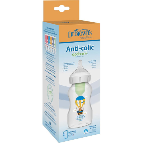 DR BROWNS BIBERON 330ML BOCA ANCHA CONEJO