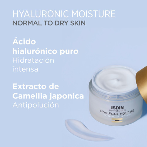 ISDINCEUTICS HYALURONIC MOISTURE NORMAL-SECA 50G
