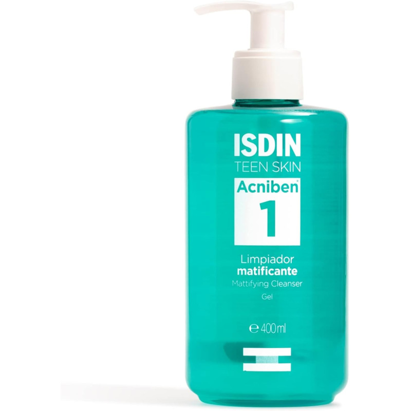 ISDIN TEEN SKIN ACNIBEN LIMPIADOR MATIFICANTE GE