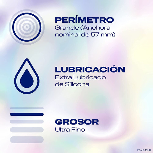 DUREX INVISIBLE XL PRESERVATIVOS 10 UD