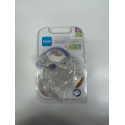 MAM CHUPETE SILICONA DAY&NIGHT 6+M 3 UNIDADES COLOR BLANCO
