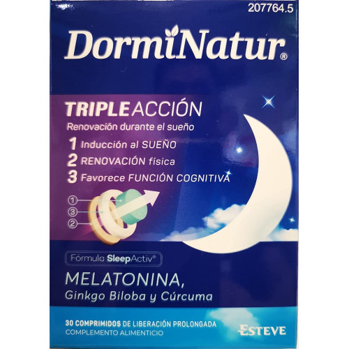DORMINATUR TRIPLE ACCION 30 COMPRIMIDOS LIBERACI
