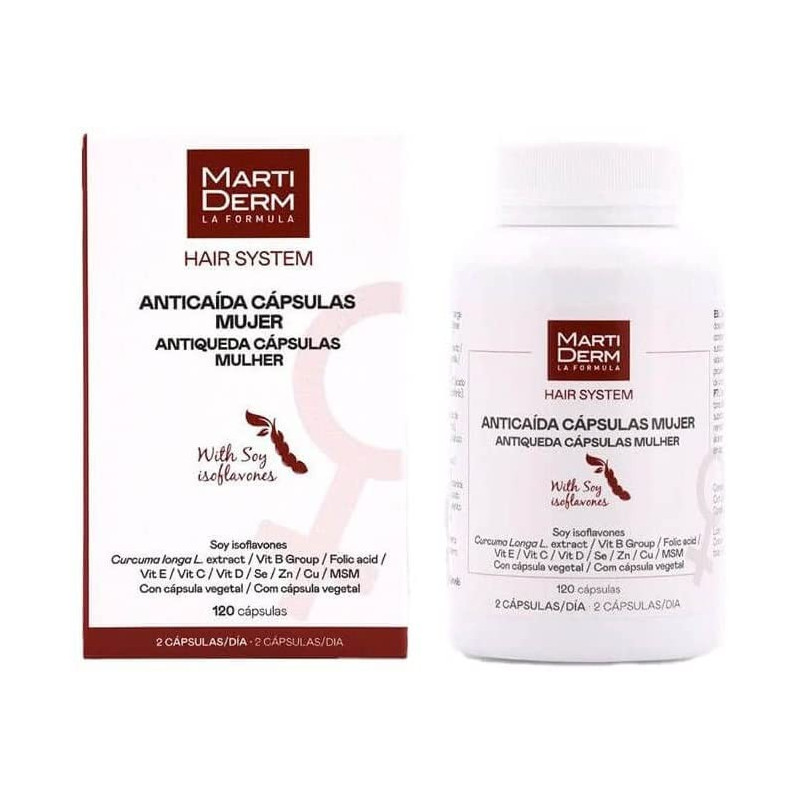 MARTIDERM ANTICAIDA MUJER 120 C