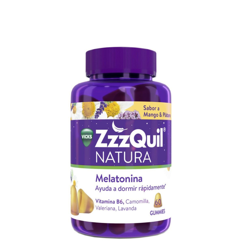ZZZQUIL MANGO PLATANO 60 GOMINOLAS