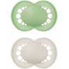 MAM CHUPETE SILICONA ORIGINAL + 6 MESES MATT N PACK DOBLE