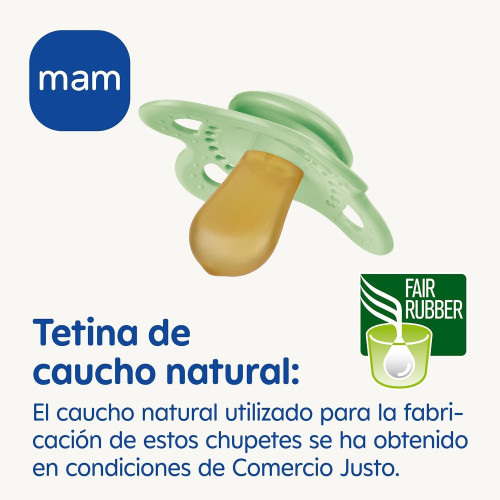MAM CHUPETE LATEX ORIGINAL START 0 - 2 M