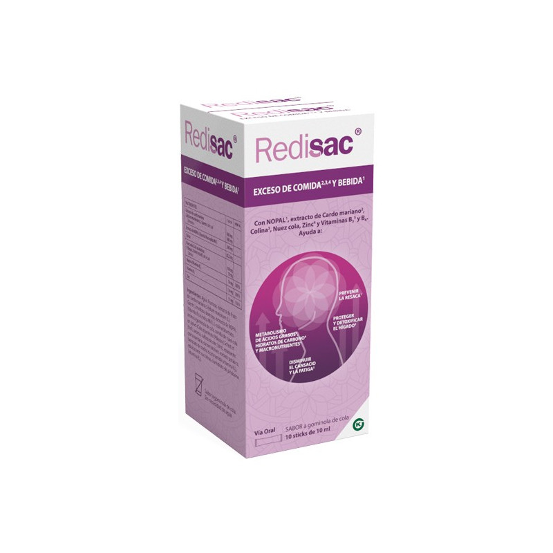 REDISAC 10 STICKS 10 ML SABOR GOMINOLA DE COLA