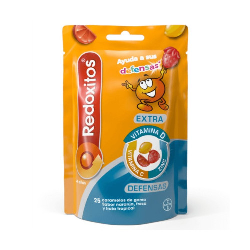 REDOXITOS EXTRA DEFENSAS  25 CARAMELOS GOMA