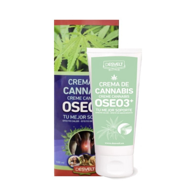 OSEO 3+ CREMA CANNABIS 200 ML.
