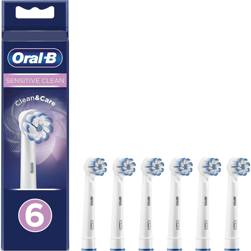 ORAL B RECAMBIO CEP ELEC SENSITIVE CLEAN 6UDS