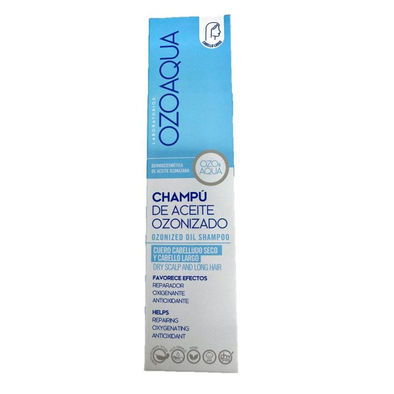 OZOAQUA CHAMPU CABELLO SECO O LARGO DE ACEITE OZONIZADO 250 ML