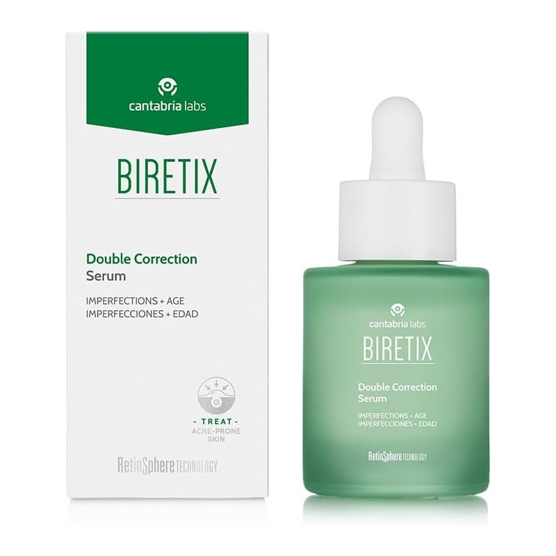 BIRETIX DOUBLE CORRECTION SERUM IMPERFEC+EDAD 30 ML