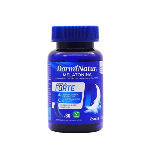 DORMINATUR GUMMIES FORTE 30 UDS SABOR FRUTA