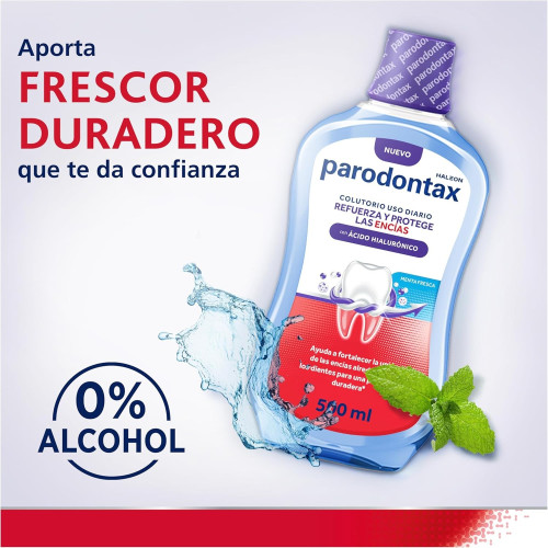 PARODONTAX COLUTORIO REFUERZA Y PROTEGE LAS ENCIAS 500 ML