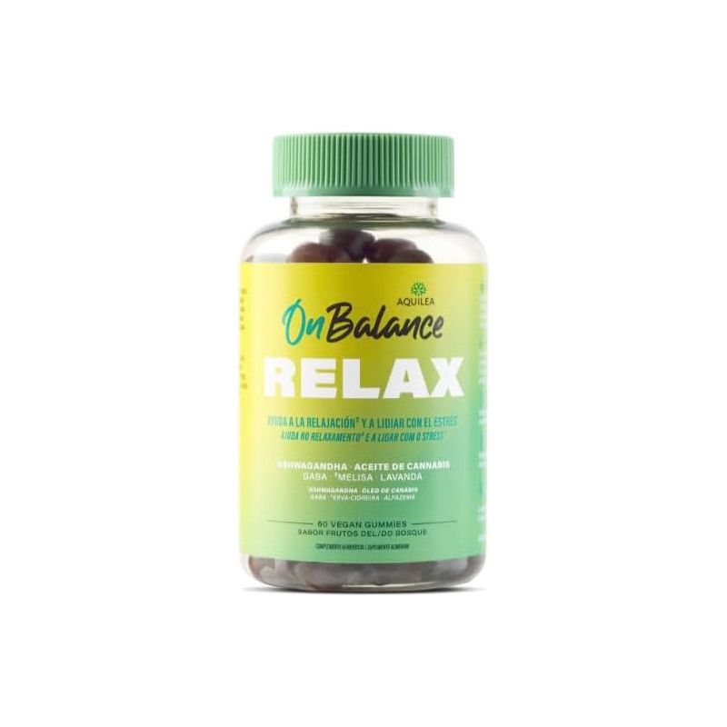 AQUILEA ONBALANCE RELAX 60 GOMINOLAS FRUTOS DEL BOSQUE