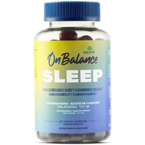 AQUILEA ONBALANCE SLEEP 60 GOMINOLAS SABOR BANANA