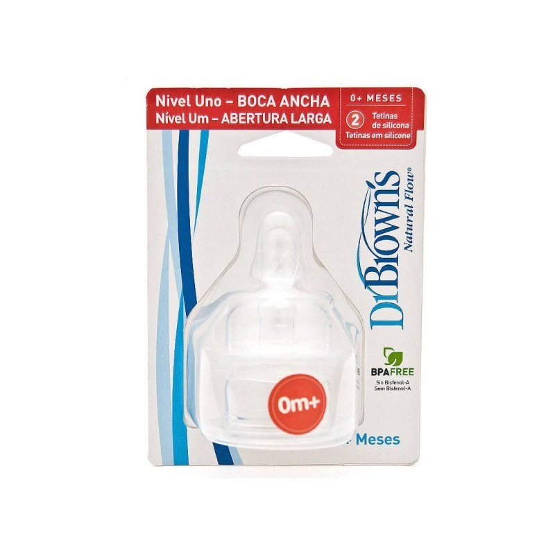 DR BROWNS TETINA  R.NACIDO B.ANCHA NIVEL1 2U