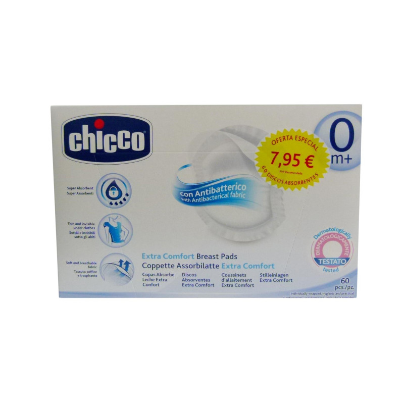 CIHICCO DISCOS ABSORB ANTIBACTER 60 UN