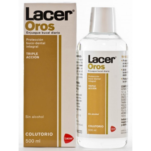 LACER OROS FLUOR COLUTORIO 500