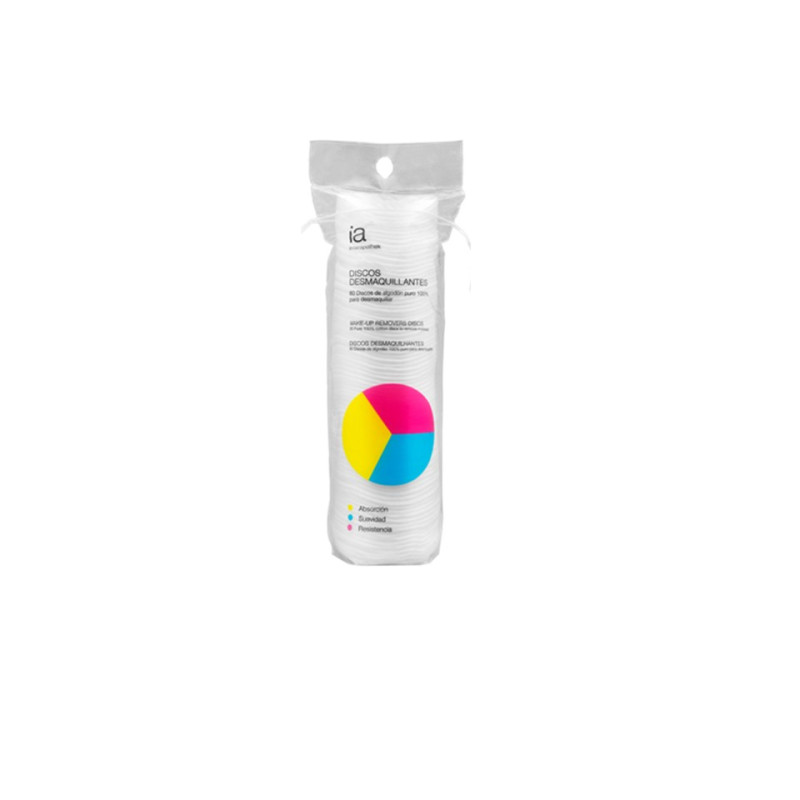 INTERAPOTHEK DISCOS DESMAQ. ALGODON 80 U