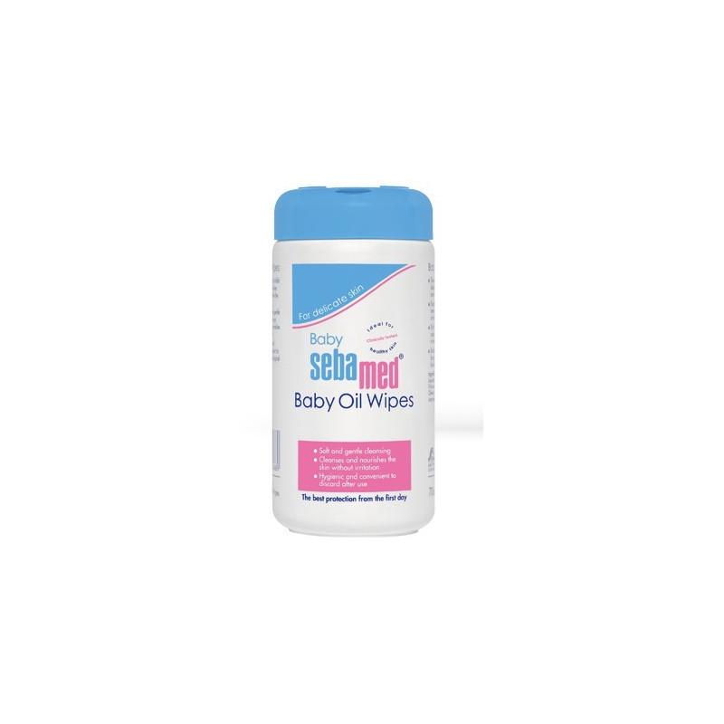 SEBAMED BABY TOALLITAS OLEOSAS 70 TOALLITAS