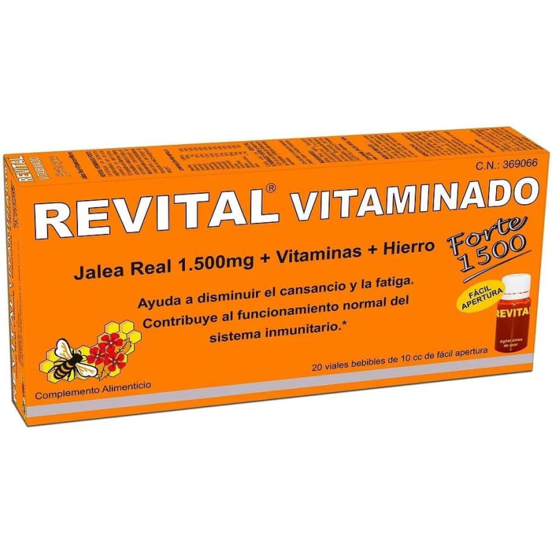 REVITAL VITAMINAS  FTE 1500 20 AMP