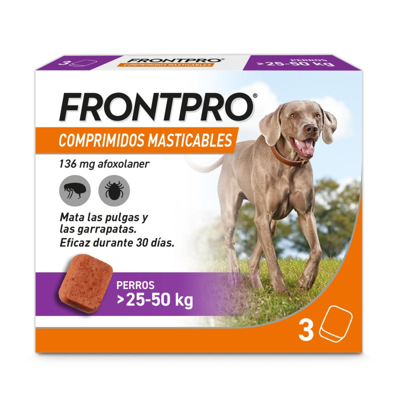 FRONTPRO 136MG 25-50KG COMP MASTICABLE 3UD