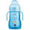 MAM BIBERON TRAINER +4M  AZUL 220 ML