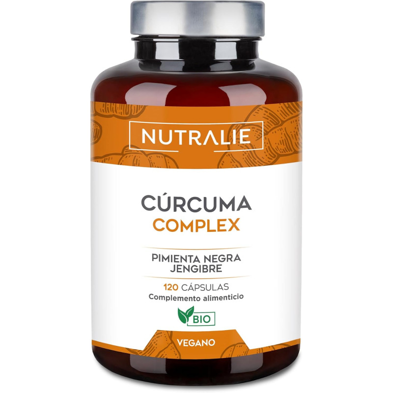 NUTRALIE TURMERIC CURCUMA COMPLEX 120 CAPSULAS