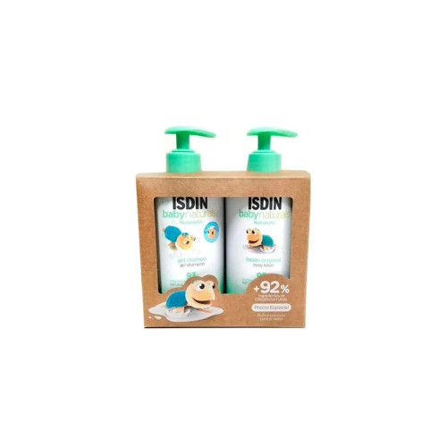 ISDIN BABYNATURALS  GEL CHAMPU 400ML+LOCION 400ML