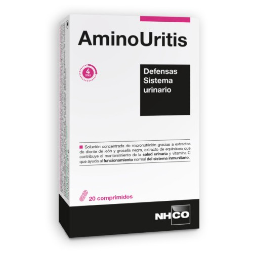 AMINOURITIS SISTEMA URINARIO 20 COMPRIMIDOS