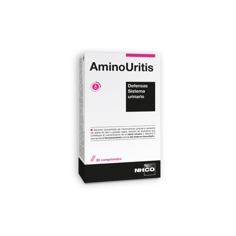AMINOURITIS SISTEMA URINARIO 20 COMPRIMIDOS