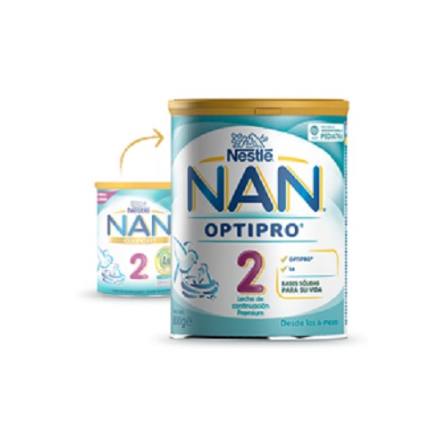 NAN 2 LECHE PARA LACTANTES DE CONTINUACION 800 G