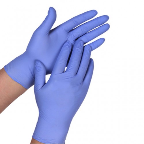 GUANTES NITRILO 100 UD PEQUEÑO CALVO IZQUIERDO