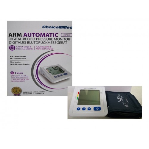 TENSIOMETRO BRAZO ARM AUTOMATIC CBP1K3