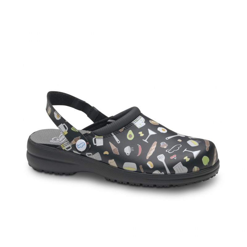 ZUECO FELIZ CAMINAR MYCROM HOSTELERIA NEGRO T-40