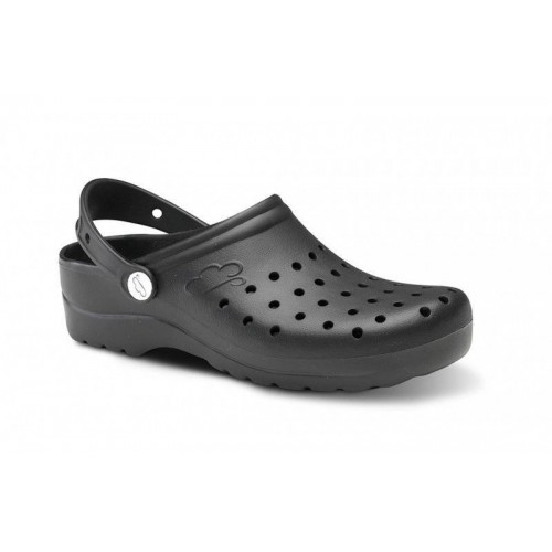 ZUECO FELIZ CAMINAR FLOTANTE GRUYERE NEGRO T. 40