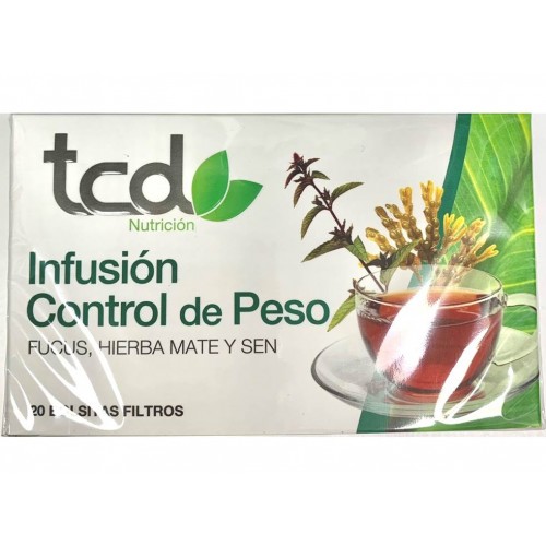 TCD INFUSION CONTROL DE PESO 20 BOLSITAS
