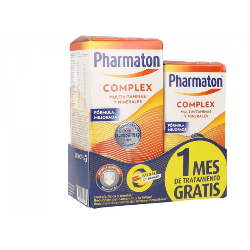 PHARMATON COMPLEX 100 C +30 C REGALO
