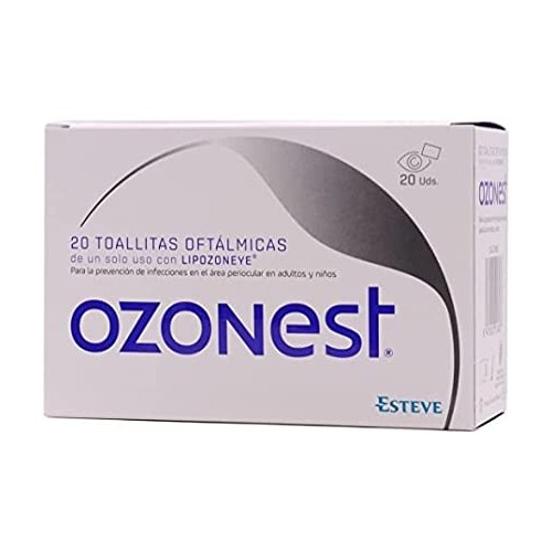OZONEST 20 TOALLITAS OFTALMICAS