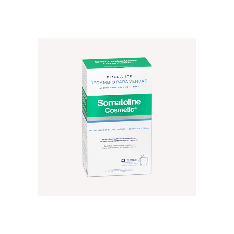 SOMATOLINE RECAMBIOS VENDAS REDUCTORAS X3 TRATAM